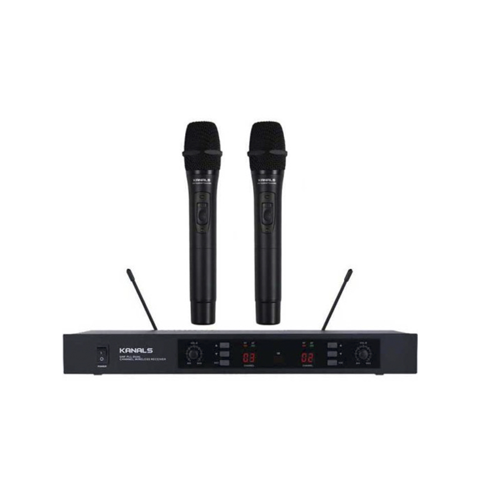 카날스 BK-8200 2채널 무선마이크 핸드 교회 강의용 공연용 수업용 강사용 - 상세 이미지 3