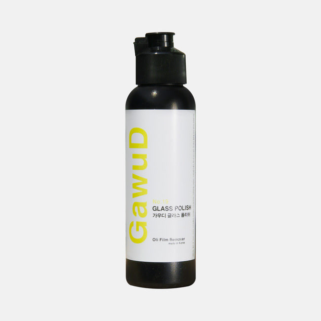 GawuD 가우디 글라스 폴리쉬 유막제거제 100g 유막 어플리케이터 도포 패드 세트