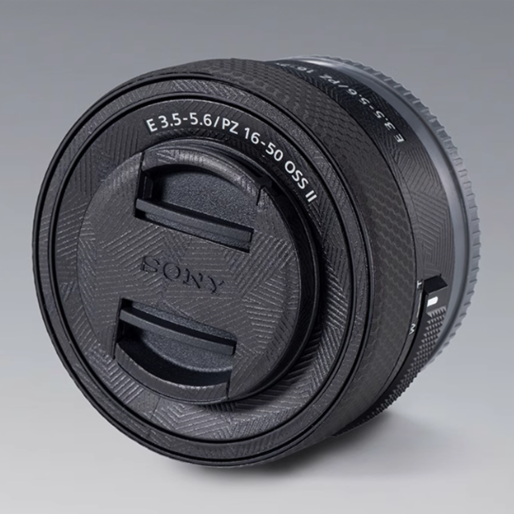 [GC스킨] 소니 E 16-50mm II 신형 번들 렌즈 스킨 3M 보호 노르딕블랙 필름