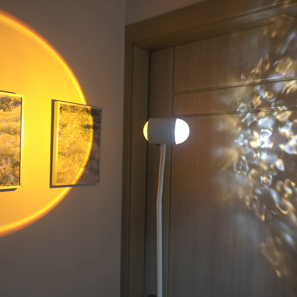 선셋 오로라 무드등 우주 은하수 우주인 조명 미러볼 집들이선물 일반형