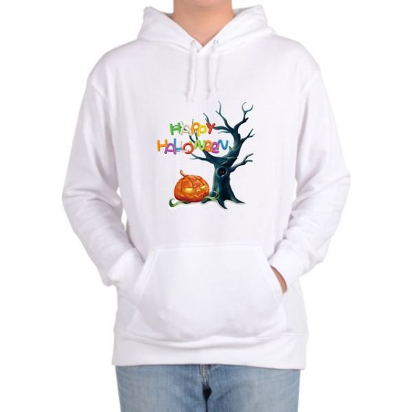 남녀공용반팔티 커플반팔티 루즈핏 오버핏 후드티 해피할로윈 HAPPY HALLOWEEN 호박 공포 : 그레잇제이씨06