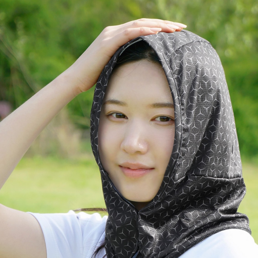 후드형햇빛가리개 햇빛가리는모자 - 상세 이미지 4