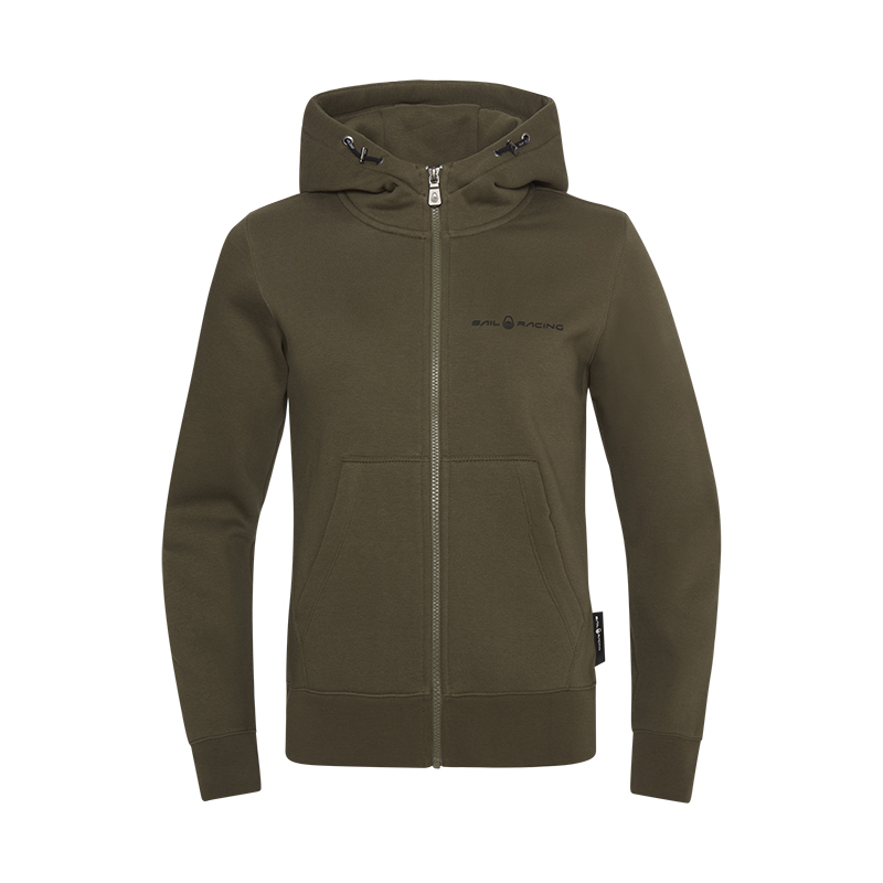 W GALE LOGO ZIP HOOD_778 - 메인 이미지