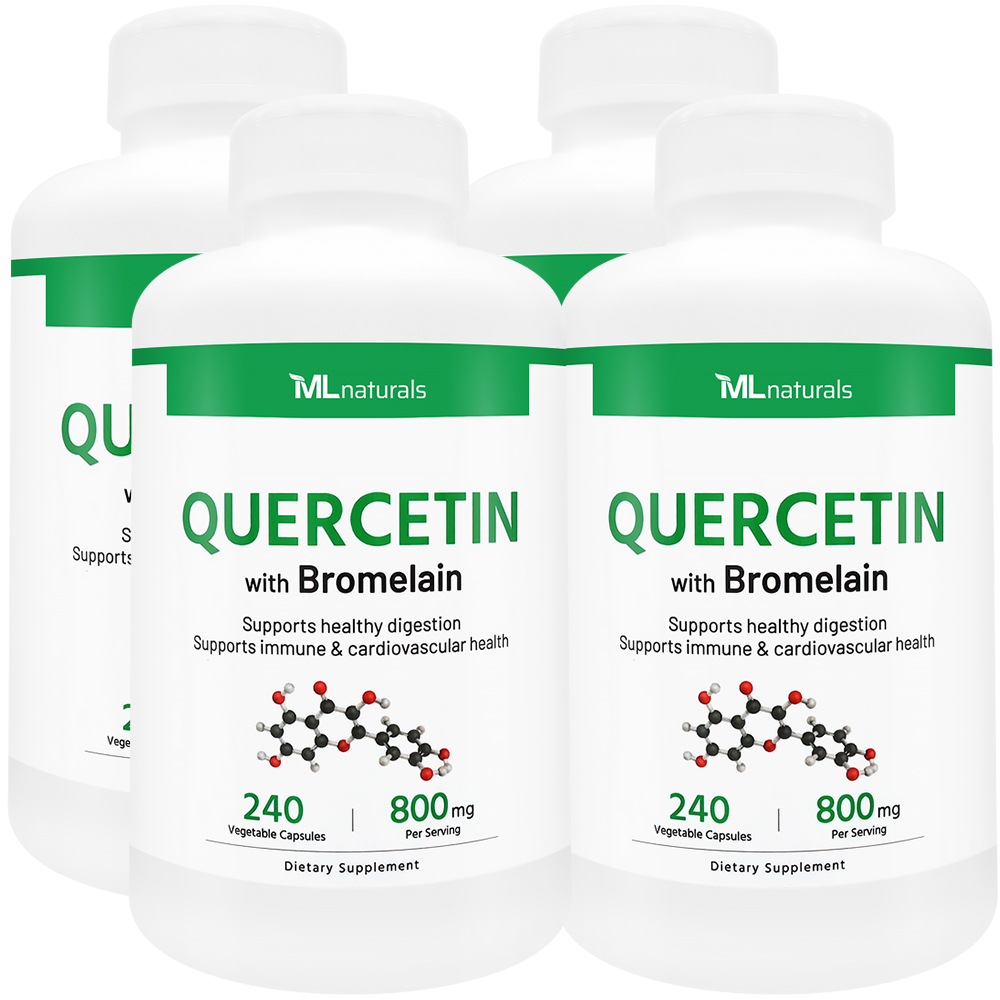 4병 마이라이프 내추럴스 퀘르세틴 with 브로멜라인 800mg 240야채캡슐 - 메인 이미지