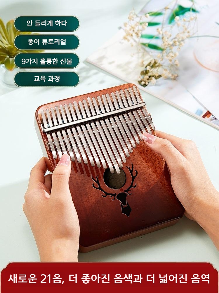 초보자용칼림바 17계 디자인 특이한 - 상세 이미지 2