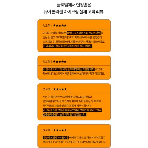 듀이 콜라겐 아이크림 페이스겸 슬로우에이징 - 상세 이미지 2