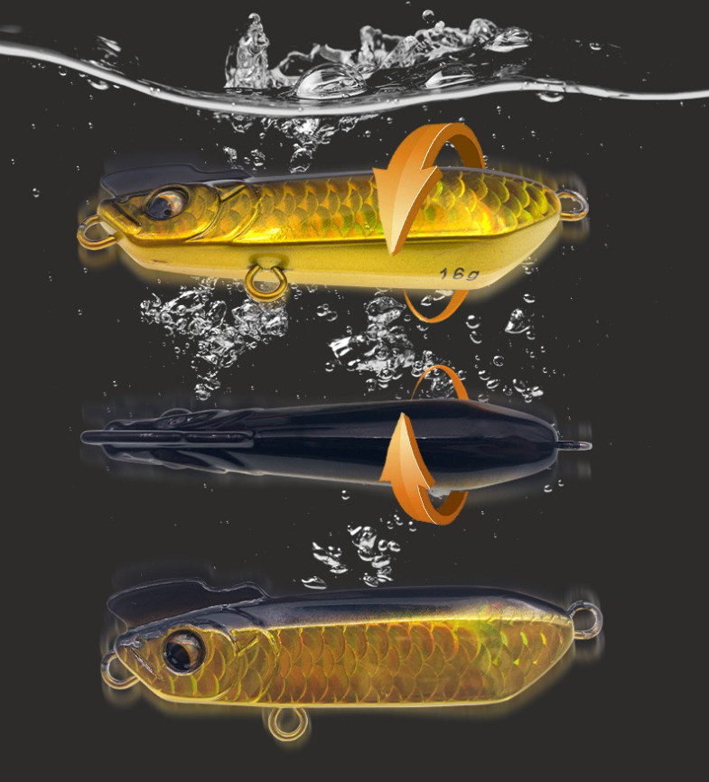 루어스토어 하프 스틱 펜슬베이트 메탈 지깅 농어 삼치 배스 폴링 바다루어낚시 - 상세 이미지 5