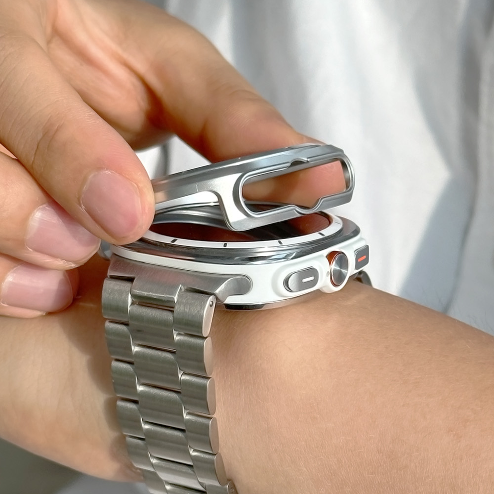 TXLX 갤럭시워치7 울트라 케이스 보호 커버 - 상세 이미지 2