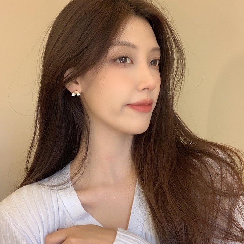 놀라운 토요일 326화 태연 귀걸이 무지개 귀여운 데이트 의상 옷 패션 - 상세 이미지 4