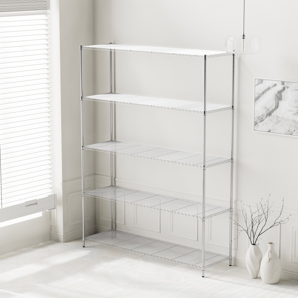 수납선반 선반 다용도선반 팬트리 철제 시스템 모듈 랙 선반장 19파이 1200 3단