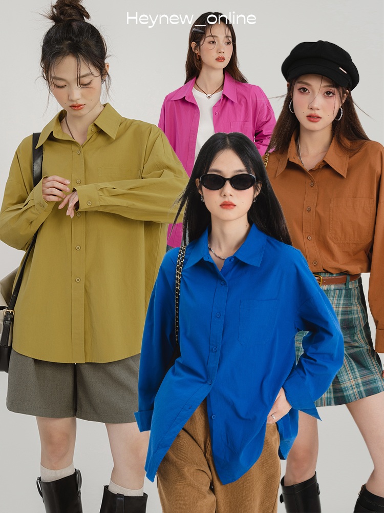 감사합니다 9화 조아람 셔츠 블라우스 윤서진 오버핏 캐주얼 의상 옷 패션 - 상세 이미지 3