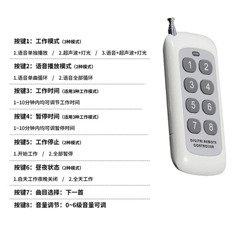 두더지퇴치기 조류 방서기 멧돼지 야생동물 - 상세 이미지 4