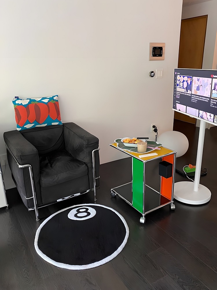 협탁 모듈 테이블 책상 이동식 발코니 사이드 소파 옆 디자인