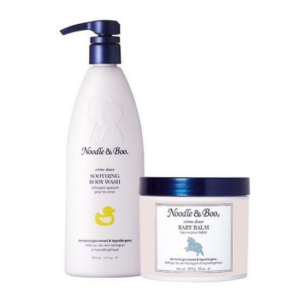 누들앤부 대용량 워시 473ml+베이비밤 283g 세트 : 시크릿 뉴베이스