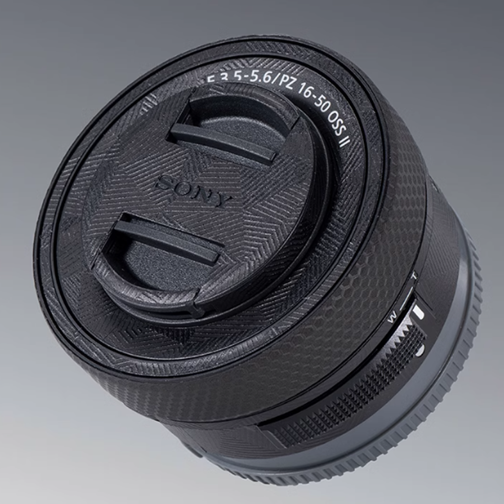 [GC스킨] 소니 E 16-50mm II 신형 번들 렌즈 스킨 3M 보호 노르딕블랙 필름 - 상세 이미지 2