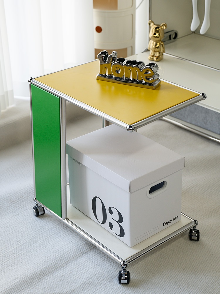 협탁 모듈 테이블 책상 이동식 발코니 사이드 소파 옆 디자인