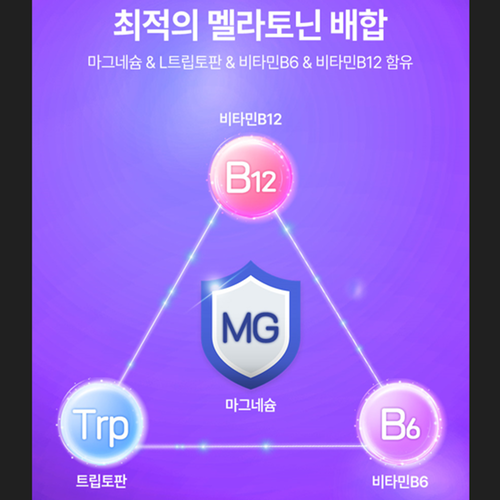 참굿즈 식물성 멜라토닌 함유 멜라 나이트밸런스 정 60정 2통 2개월 피스타치오 타트체리 - 상세 이미지 3