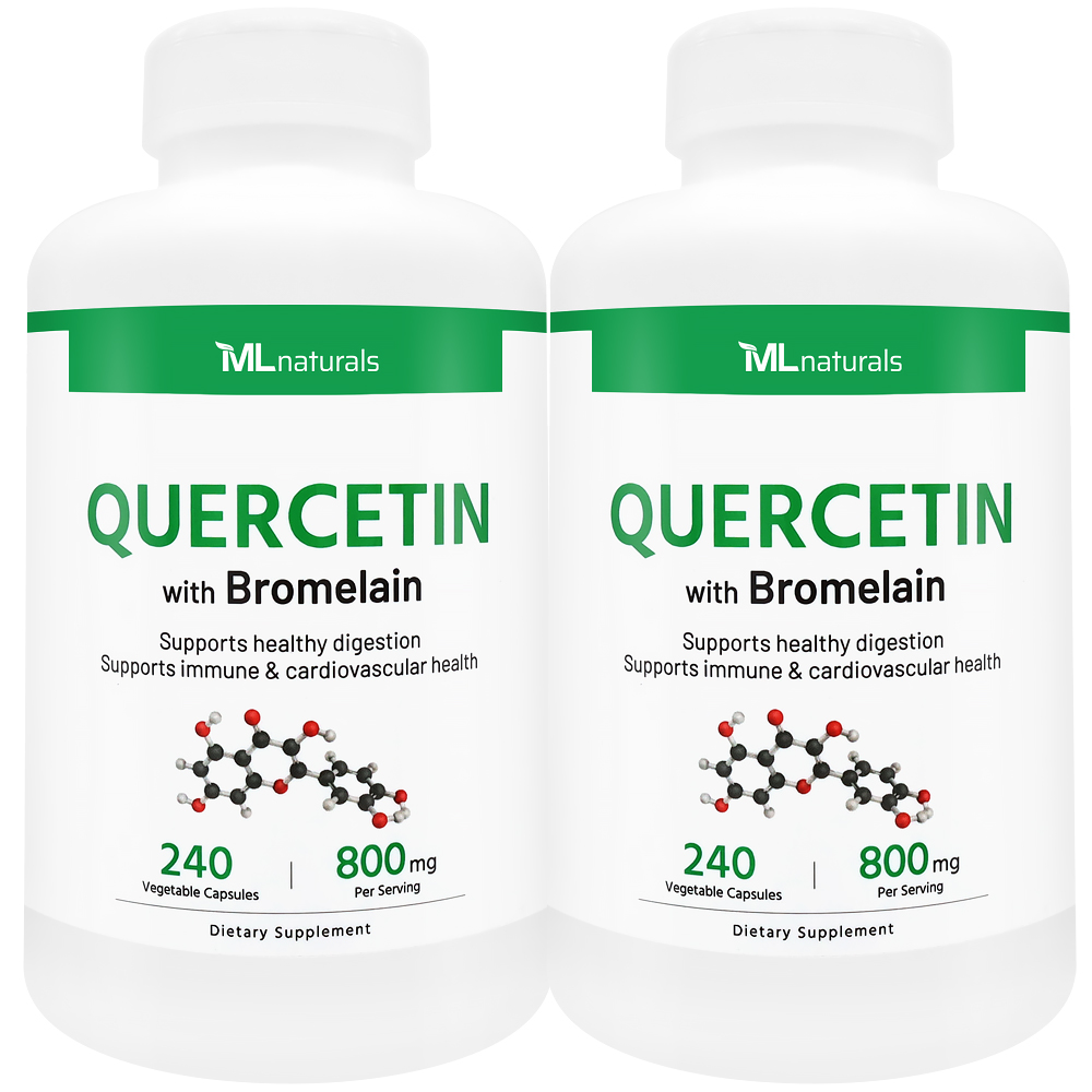 2병 마이라이프 내추럴스 퀘르세틴 with 브로멜라인 800mg 240야채캡슐 - 상품 이미지