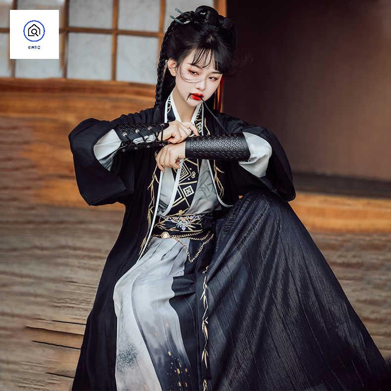 졸업사진 호위무사 여성 의상 컨셉 무협 졸사 전통의상 - 상세 이미지 3