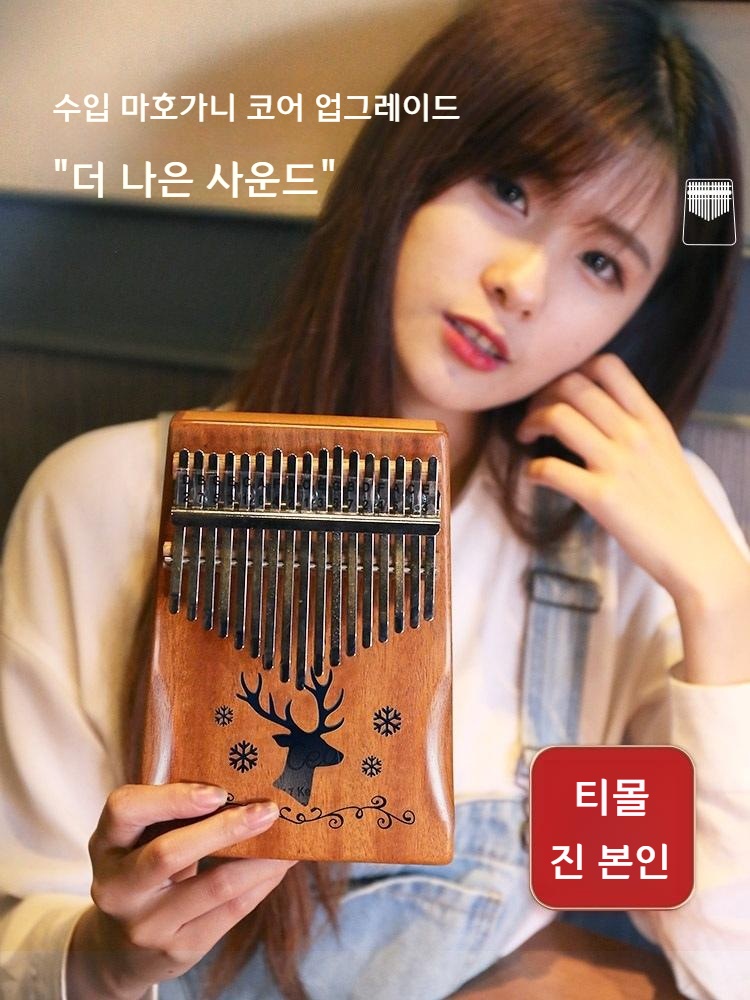 초보자용칼림바 17계 디자인 특이한 - 상세 이미지 3