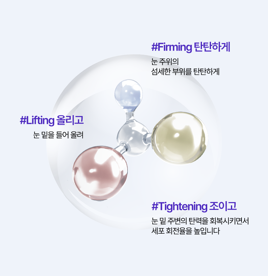 6종 펩타이드 아이세럼 리프팅 화이트닝 다크서클 슬로우에이징 - 상세 이미지 4
