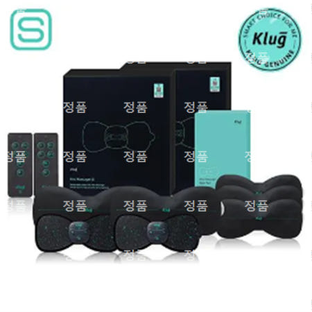 [클럭] S 미니 마사지기 본품2BOX+큰패드1BOX