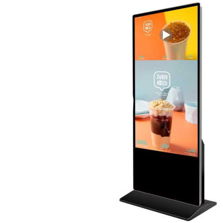 전자메뉴판 디지털 광고용모니터 사이니지 광고 음식점 수직 광고 기계 32인치