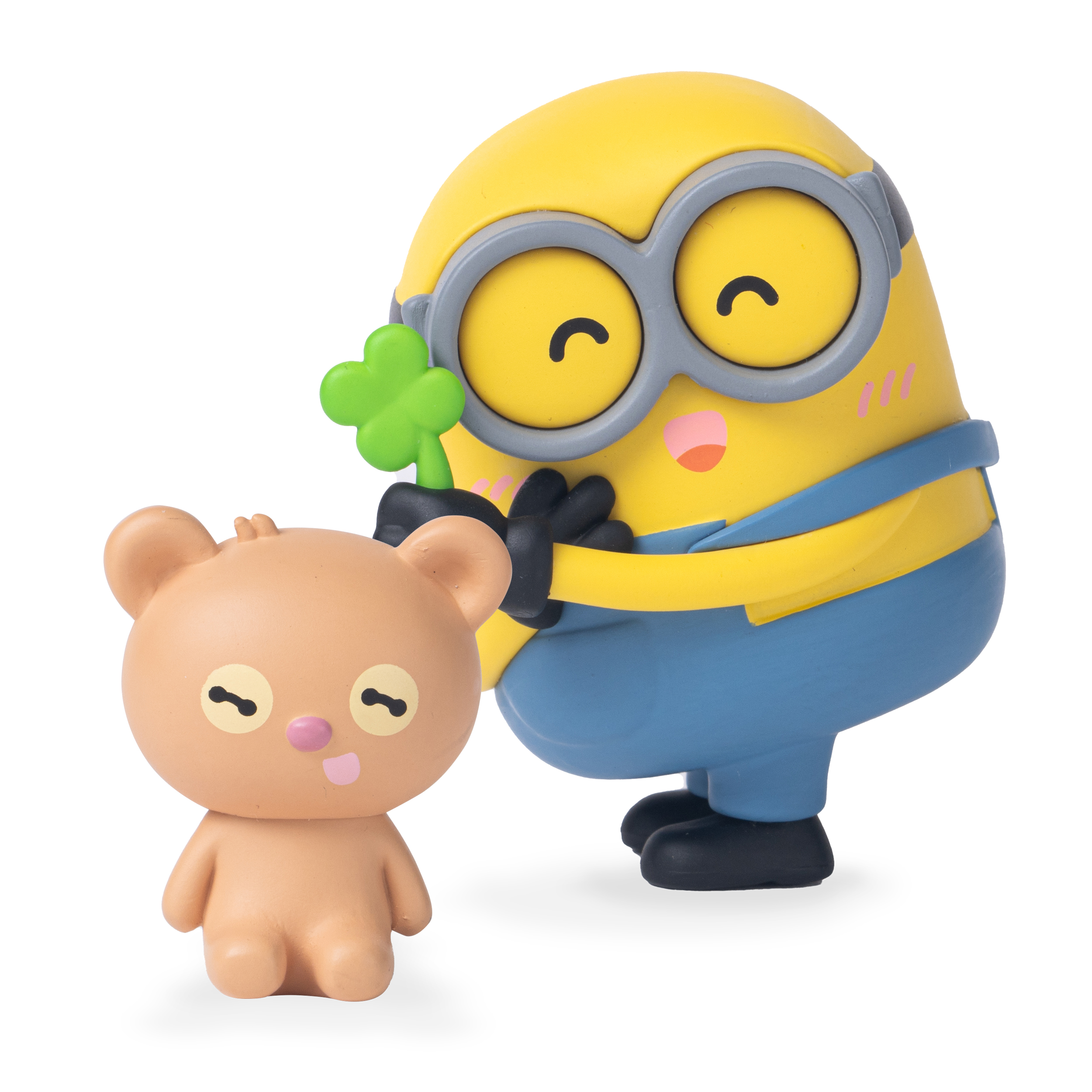 유니버셜 미니언즈 캐릭터 차량용 방향제 네잎클로버 밥앤팀 세트 피규어 송풍구형 새차선물