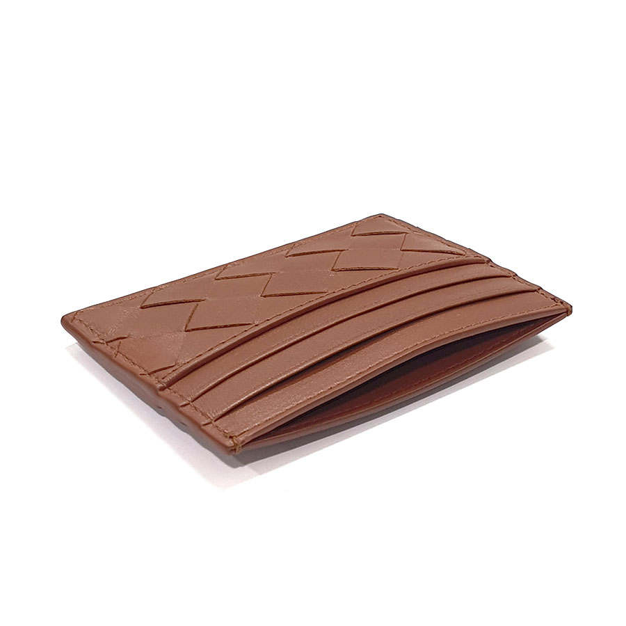 보테가베네타 남성 인트레치아토 카드 지갑 우드 742325 VCPP3 2650