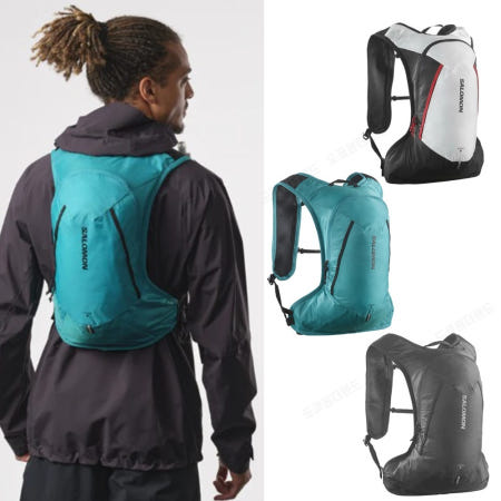 [해외]살로몬 경량 백팩 크로스 8 트레일 러닝 베스트 등산 트레킹 2