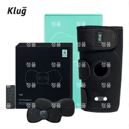 [클럭] S 미니 마사지기 본품 1BOX+무릎밴드 1BOX