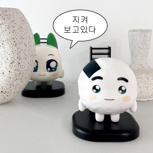 쿵야 레스토랑즈 피규어 방향제 캐릭터 디퓨저 차량용 실내 겸용 양파쿵야 블랙체리 - 상세 이미지 4