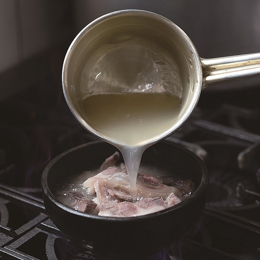 해늘 찹쌀 순대국 600g 국내산 암퇘지 고기 육수 즉석국 담백깔끔 밀키트 - 상세 이미지 3
