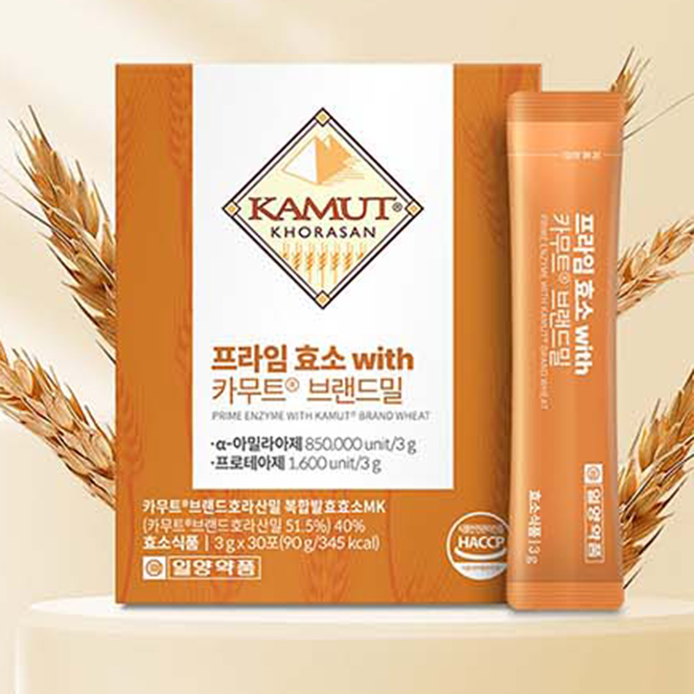 카무트브랜드밀함유효소 저분자 곡물발효 카무트효소효능 - 상품 이미지