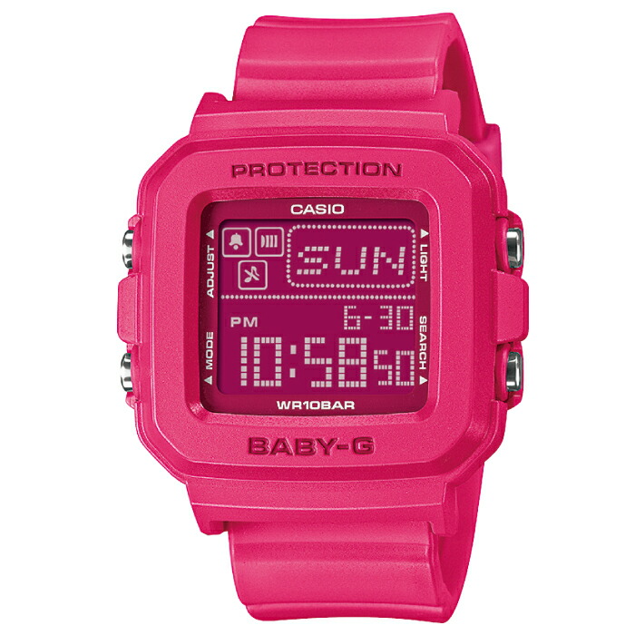 카시오 CASIO 베이비지 스퀘어 핑크 여성 손목 캐주얼 시계 BGD-10K-4JR - 상세 이미지 2