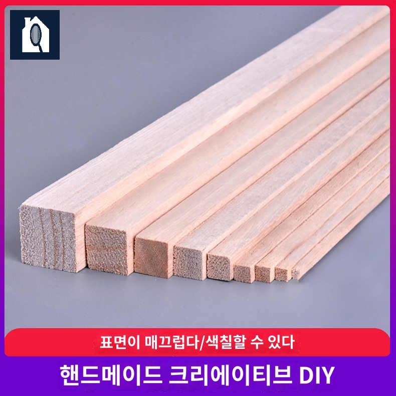 나무쫄대 오동나무 건물 각목 사각 소나무 스트립 - 상세 이미지 4
