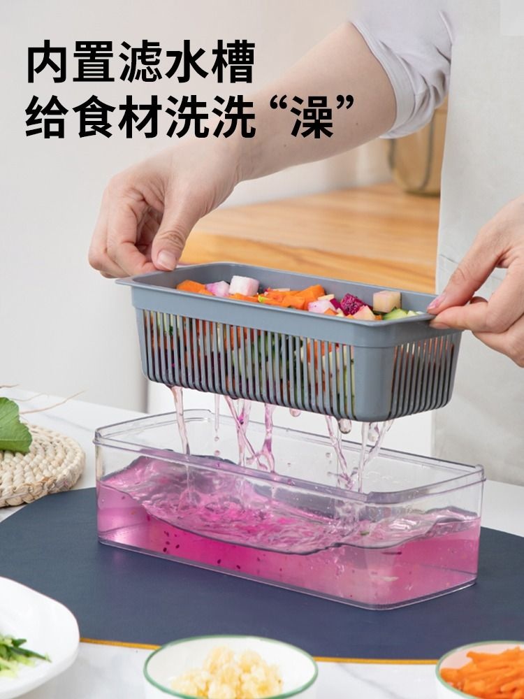깍둑썰기 채칼 절단기 당근 업소용 사각 다기능 깍뚝썰기 감자 양파 슬라이서 야채 - 상세 이미지 3