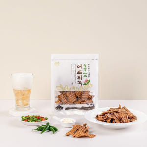 동일식품 어포튀각 90g 맥주안주 꾸이꾸이 빠삭이 맛있게 먹은 솔직 후기 - 상품 이미지 4