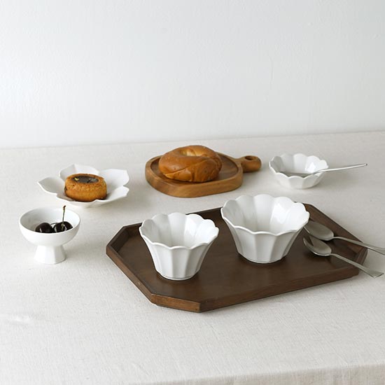 에라토 모이 2인 9P 플라워 도자기신혼 그릇세트