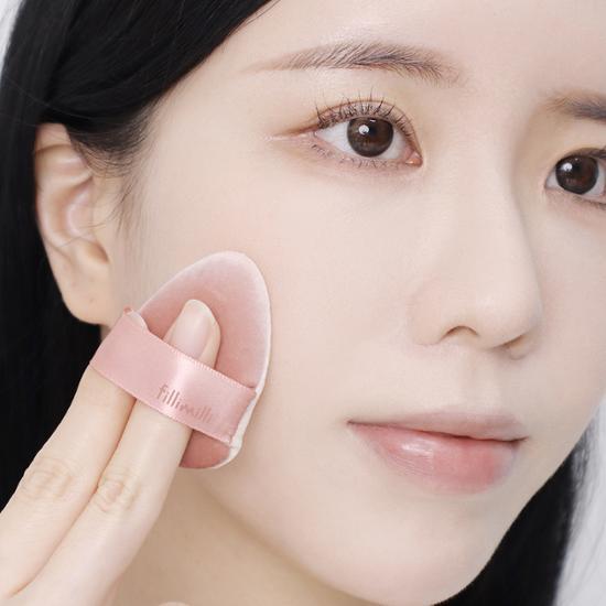 필리밀리 삼각블러쉬파우더퍼프 2개 (+케이스) 이미지 2