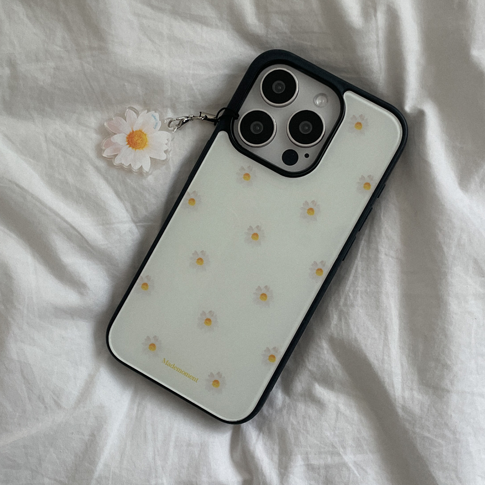 pure daisy 줄 키링 고리 핸드폰 스트랩