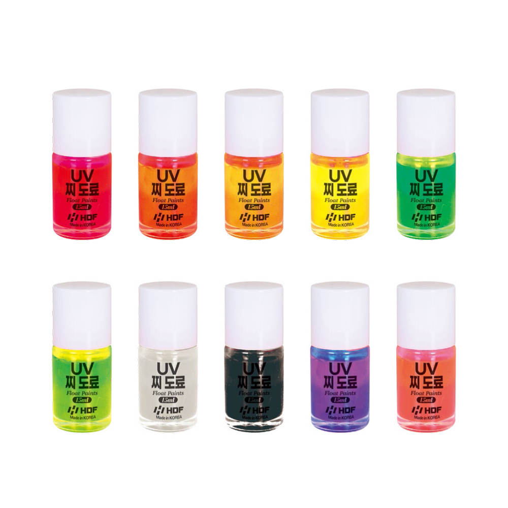 해동조구 HF-443 무광 코팅 UV 찌도료 15ml 찌도색 도장 찌코팅제 찌관리 찌제작 - 메인 이미지