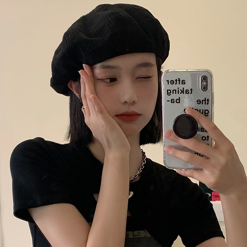 나영석의 지글지글 1화 뉴진스 다니엘 베레모 모자 복고풍 체크 의상 옷 패션 - 상세 이미지 2