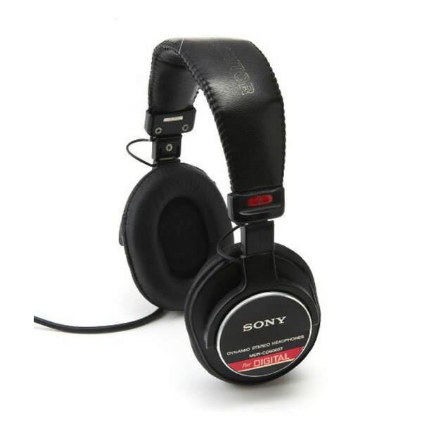 소니 SONY 헤드폰 밀폐형 헤드셋 MDR-CD900ST 블랙 - 상세 이미지 2