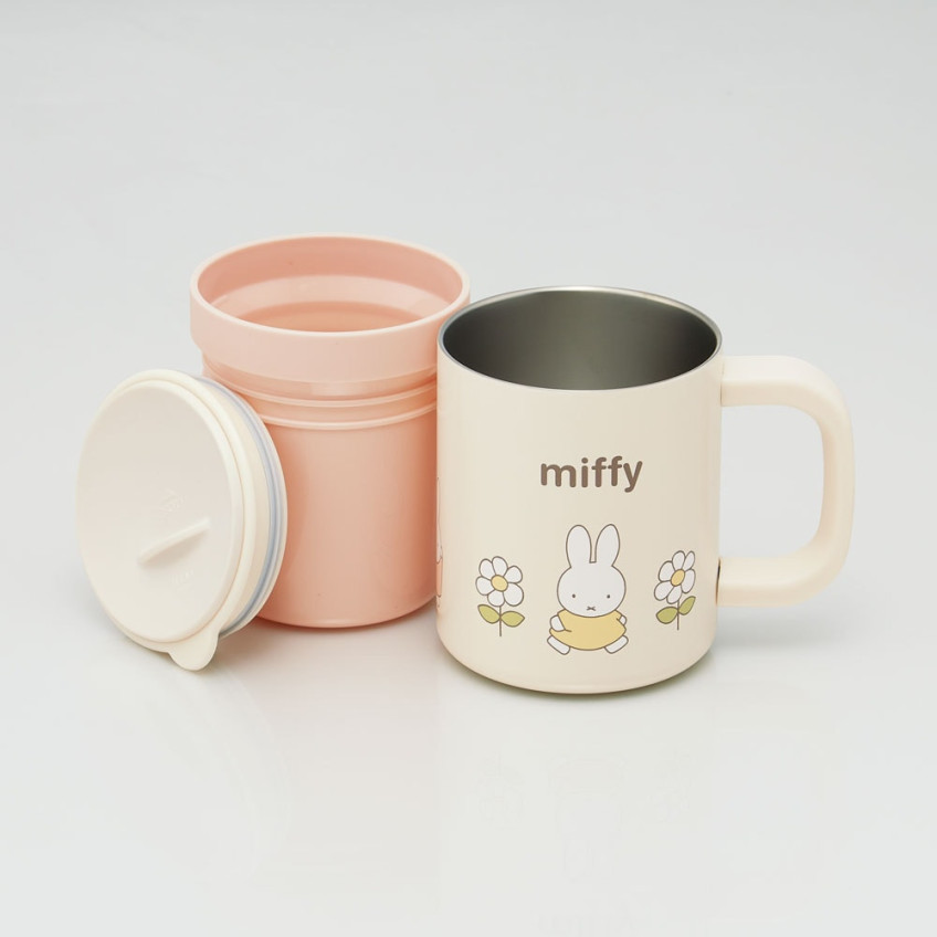 스케이터 미피 캐릭터 이너컵 포함 스테인리스 머그 330ml STMG4NI - 하카타몰