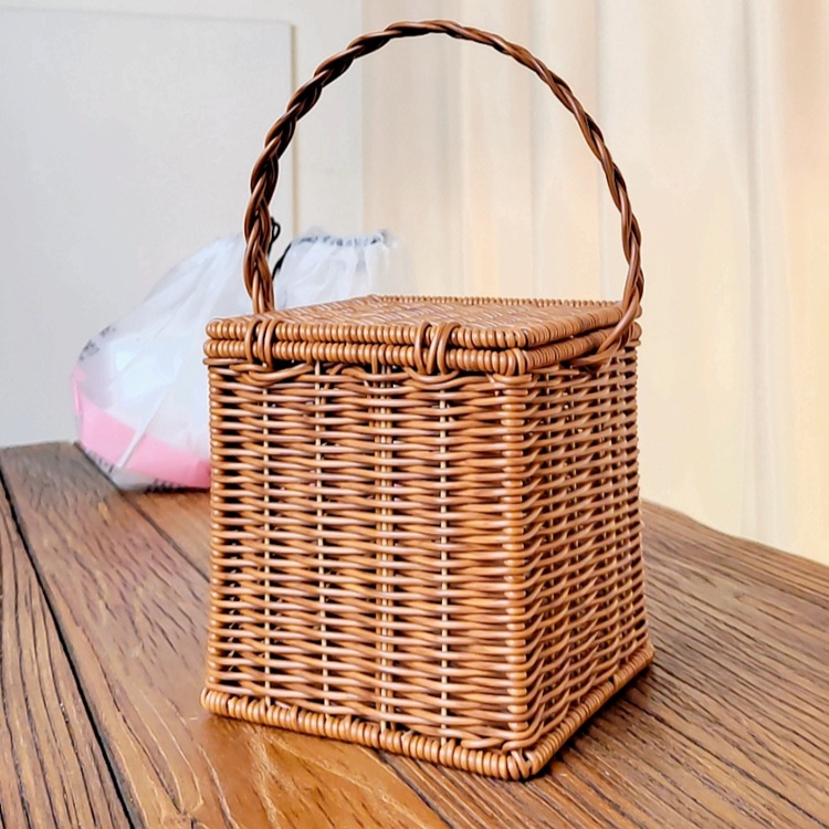 피크닉 라탄 가방 백 수제 핸드메이드 토트백 여름 피크닉 야외