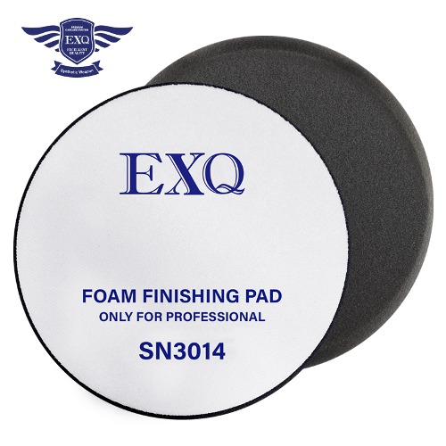 EXQ 검정 200mm(8인치) 마무리 평면 폼패드 SN3014 - 상품 이미지