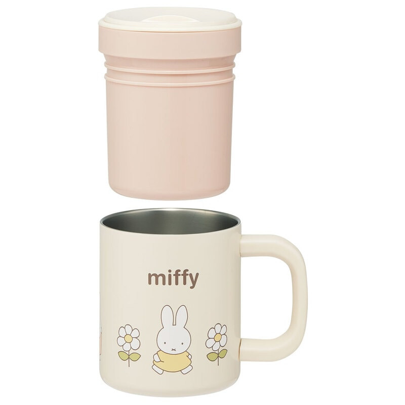 스케이터 미피 캐릭터 이너컵 포함 스테인리스 머그 330ml STMG4NI - 하카타몰