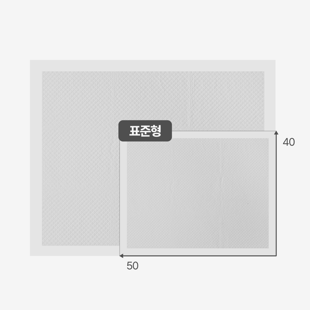 헤이테일 프레시업 50g x 50매 강아지 냄새잡는 두꺼운 배변패드 - 상세 이미지 3