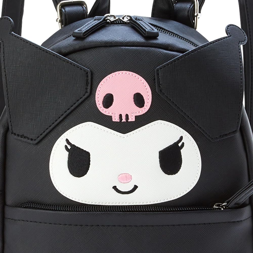 산리오 Sanrio 쿠로미 페이스 일본 정품 여성 캐릭터 백팩 배낭 413500 - 상세 이미지 4
